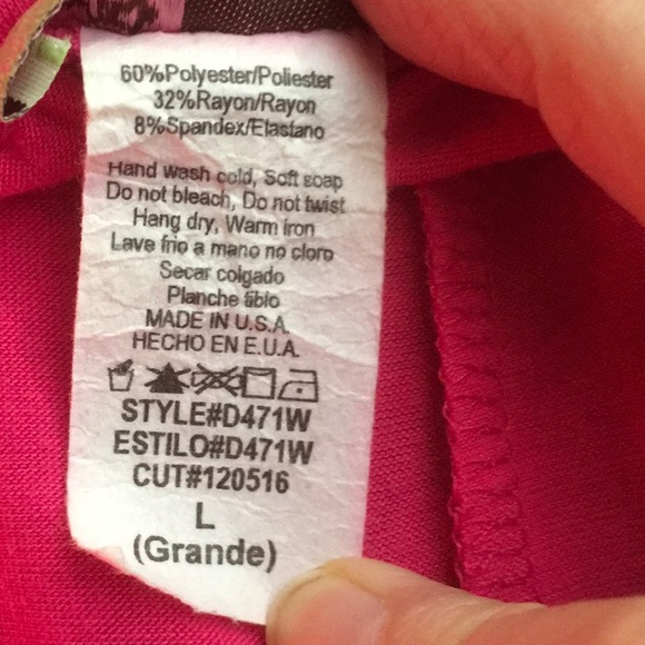 My Lil Bump Hot Pink Dress Sz Small - Picture 6 of 6